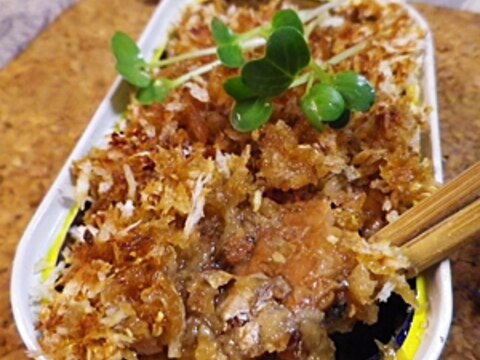 蒲焼さんまの山椒パン粉焼き